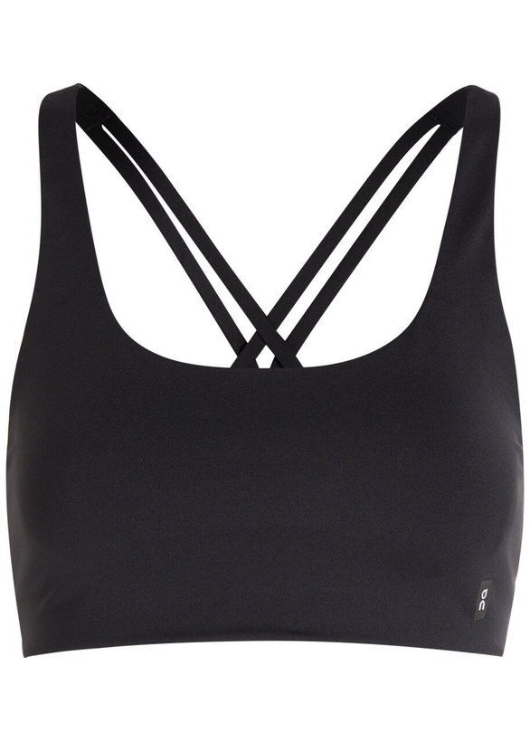 Photo: ON Studio Stretch-jersey bra top Black