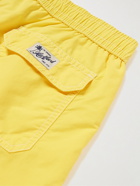 Hartford - Straight-Leg Mid-Length Swim Shorts - Yellow