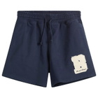 Bram's Fruit Men's Varsity Jogger Shorts in Midnight Blue
