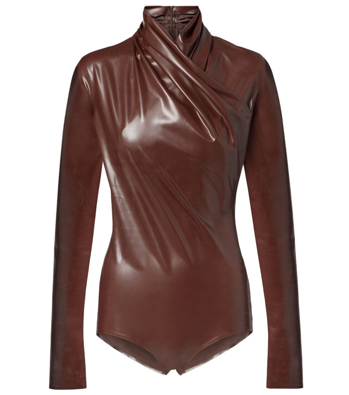 Photo: Mugler Draped bodysuit