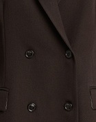 Drumohr Womens Blazer Dark in Brown