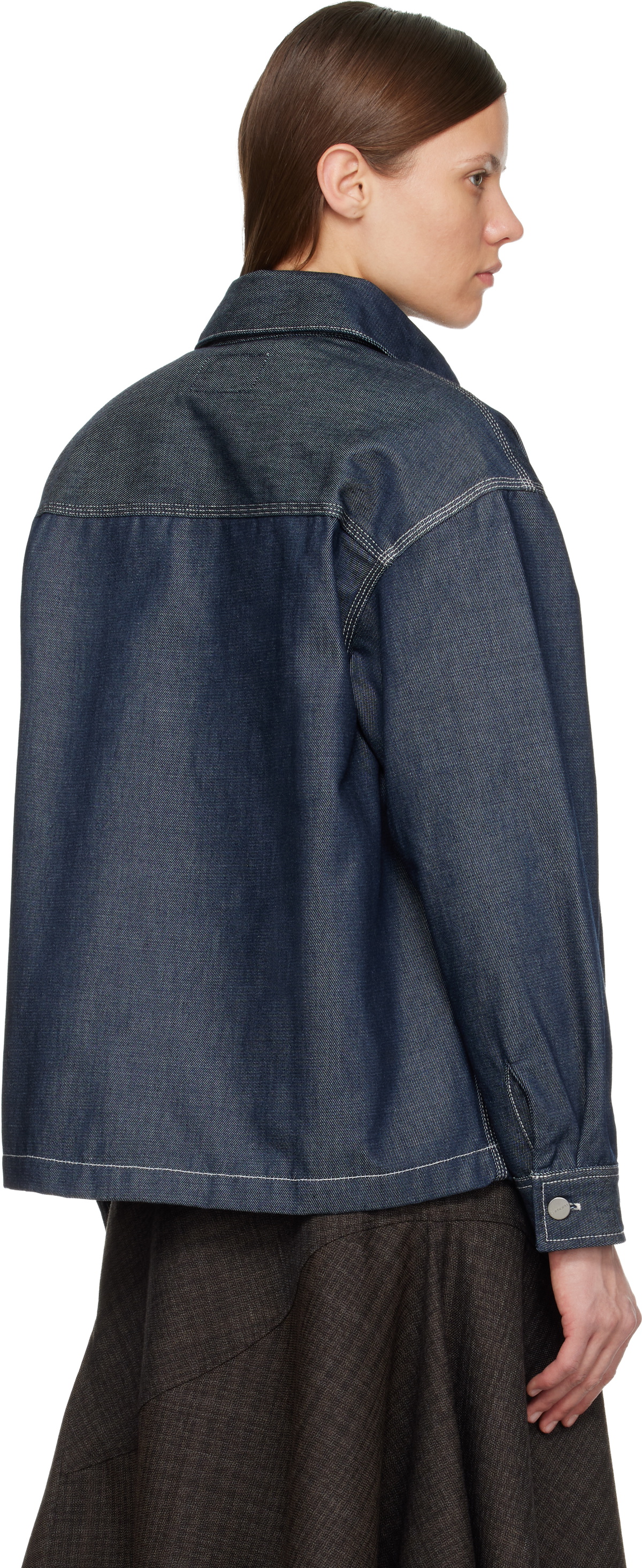 Carhartt Work In Progress Blue Louis Denim Jacket