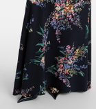 Dolce&Gabbana Floral silk-blend charmeuse maxi dress