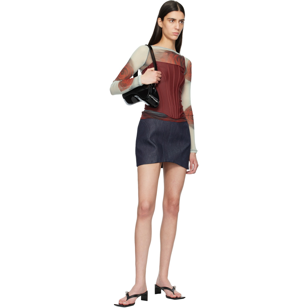 Diesel Black Play Crossbody Bag