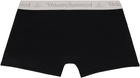 Vivienne Westwood Two-Pack Black & Gray Band Boxer Briefs