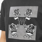 The Trilogy Tapes Men's Electronics T-Shirt in Black