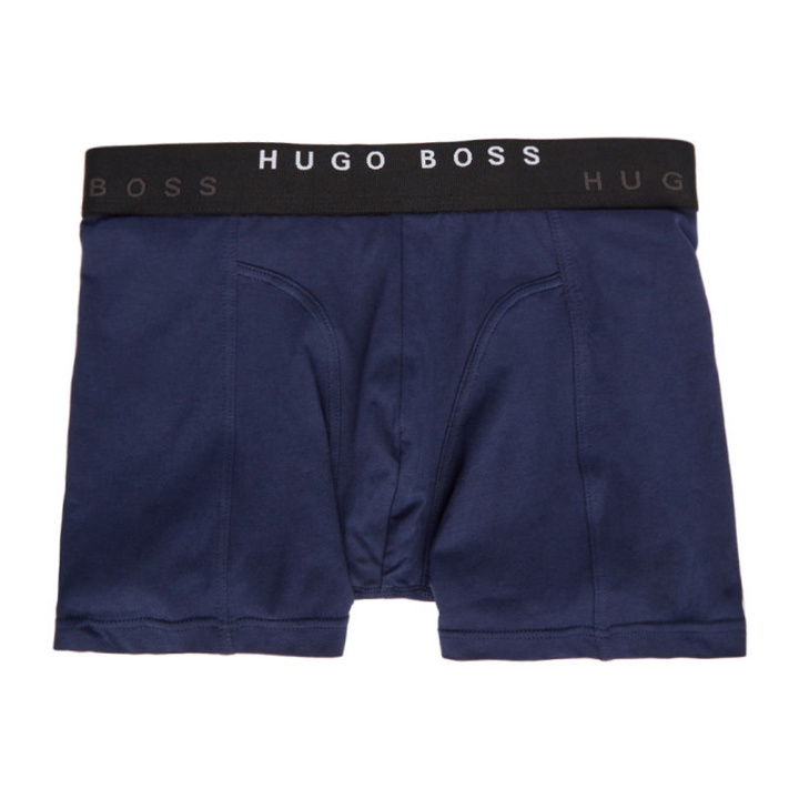 Photo: Boss Two-Pack Blue and Navy Boxer Briefs