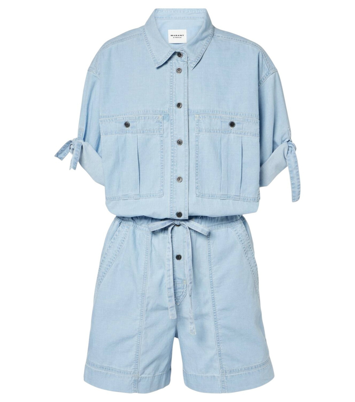 【送料&関税込】Marant Atoile Vally Short Jumpsuit MARANT ETOILE Dylan Cotton Voile Short Jumpsuit Isabel