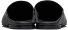 Courrèges Black Heritage Leather Mules
