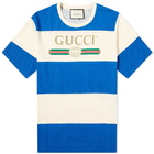 Gucci Block Stripe Gucci Fake Tee