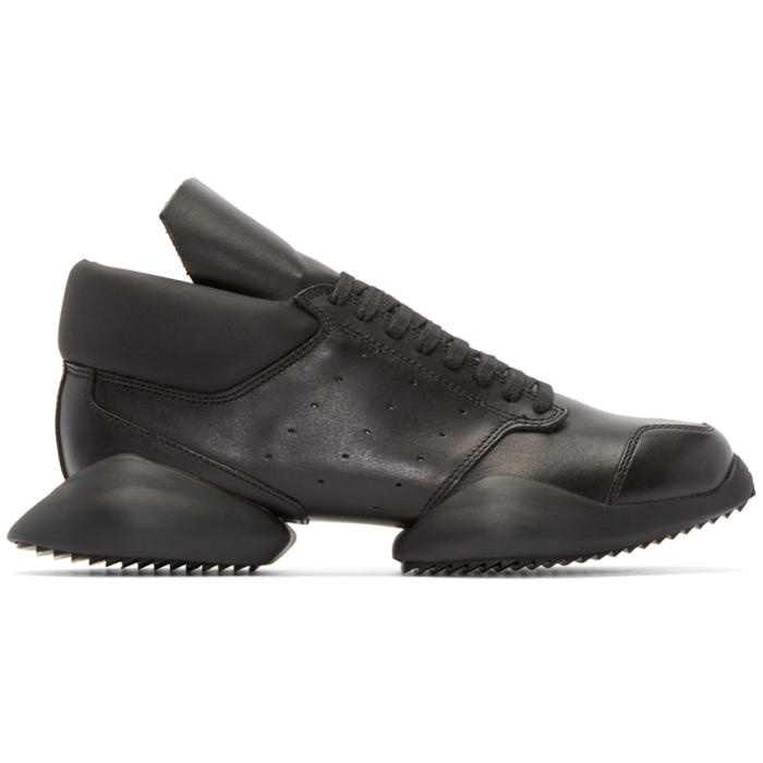 Photo: Rick Owens Black Leather adidas by Rick Owens Sneakers