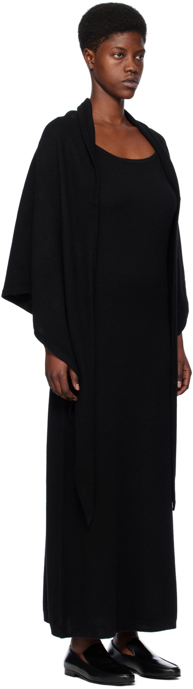 shawl with maxi dress