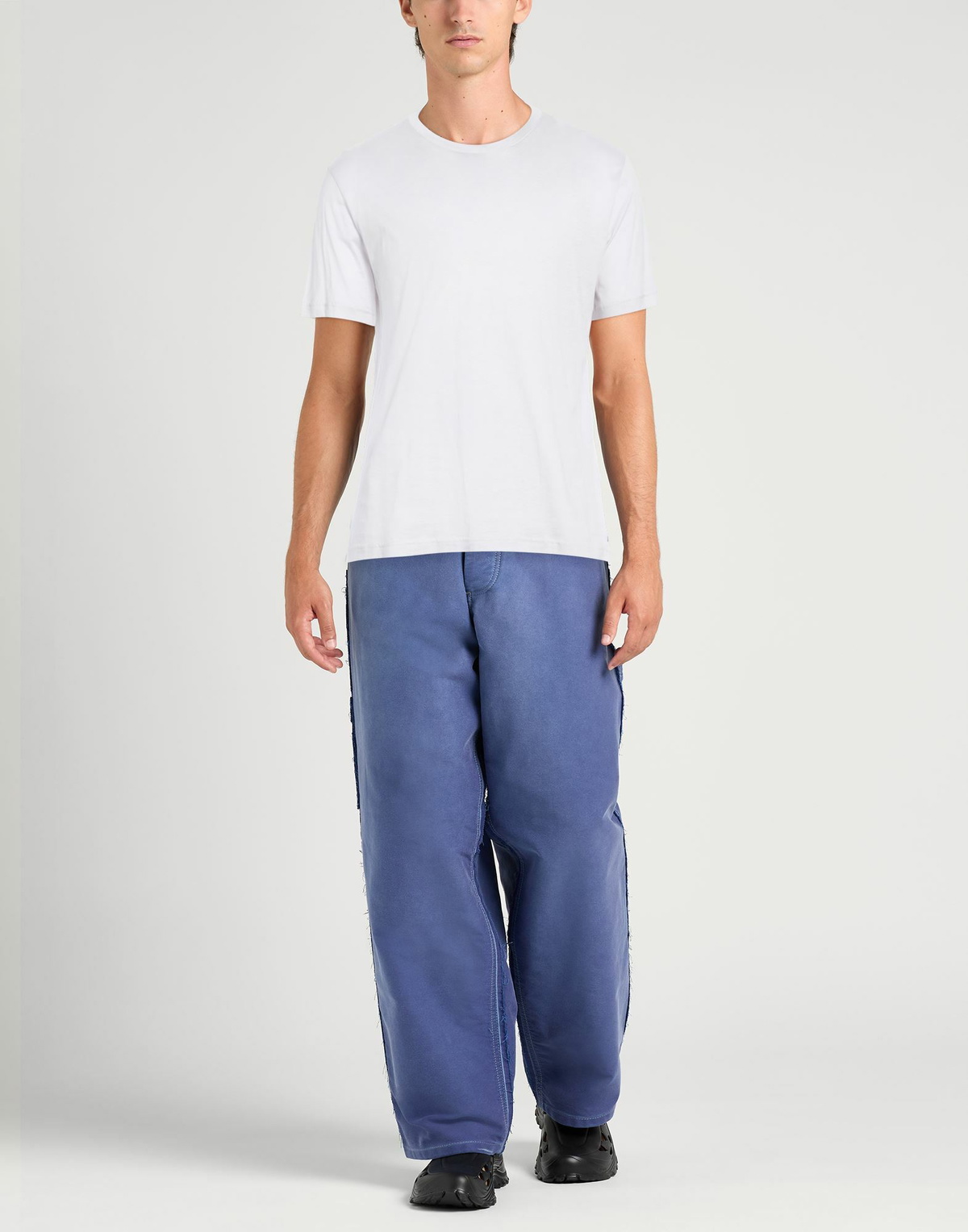 Eleventy Mens T-shirt Light in Grey