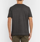 Massimo Alba - Panarea Garment-Dyed Cotton-Jersey T-Shirt - Men - Black