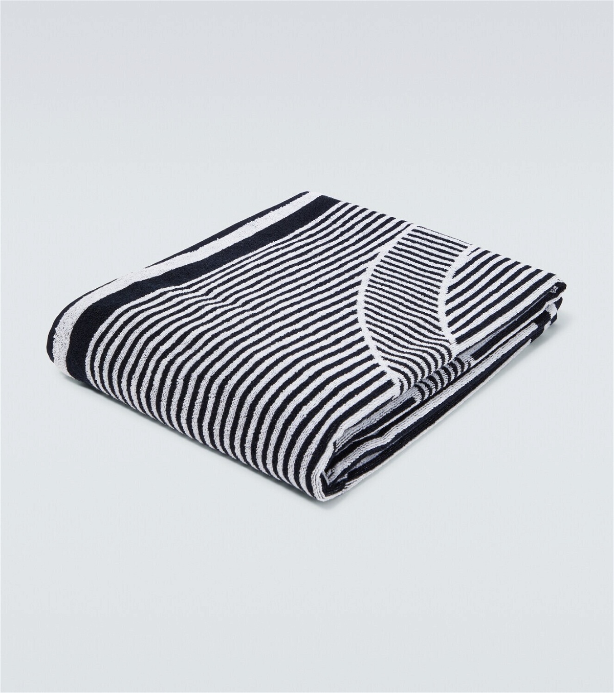 Giorgio Armani Geometric cotton beach towel