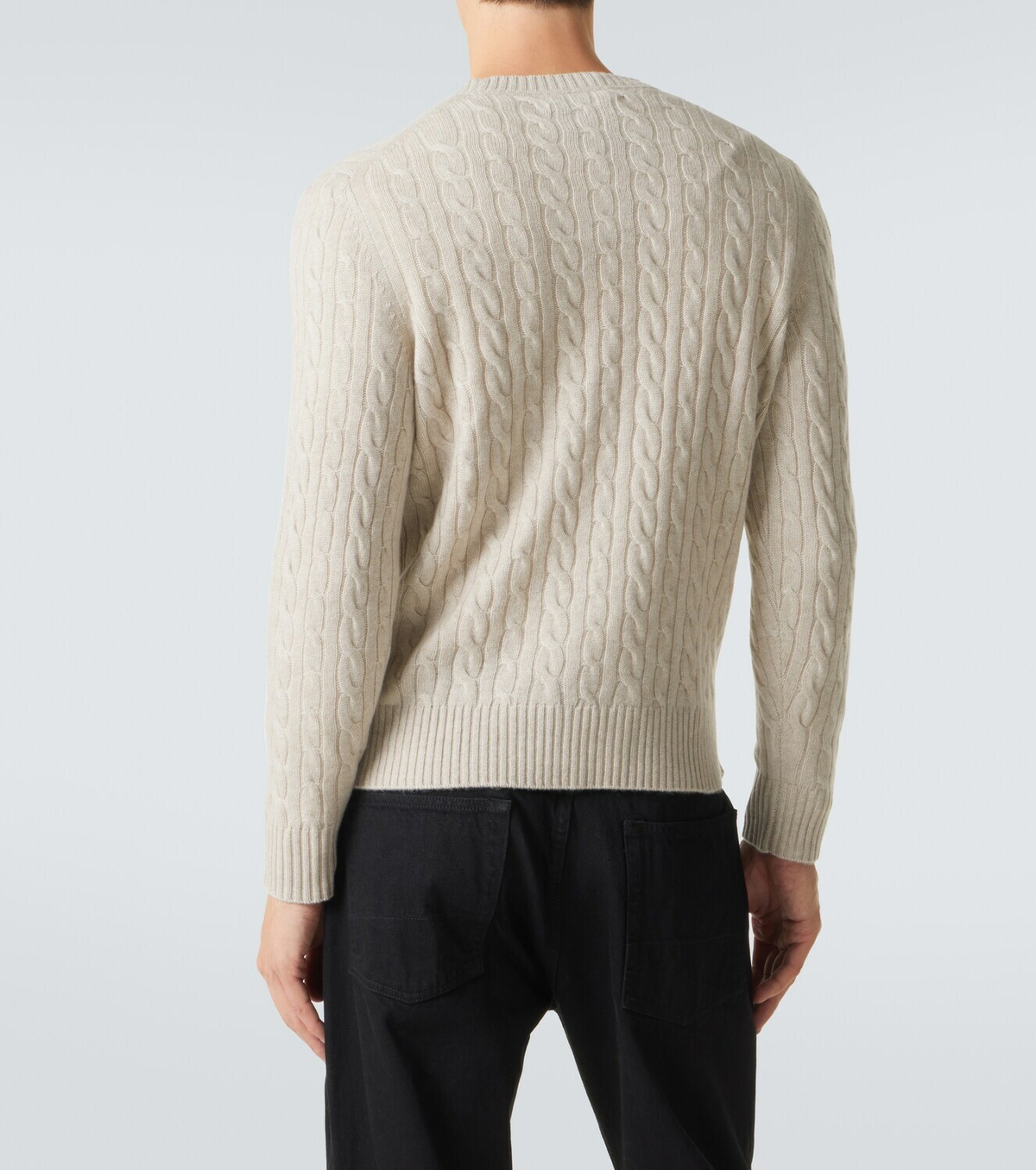 Arch4 Cable-knit cashmere sweater