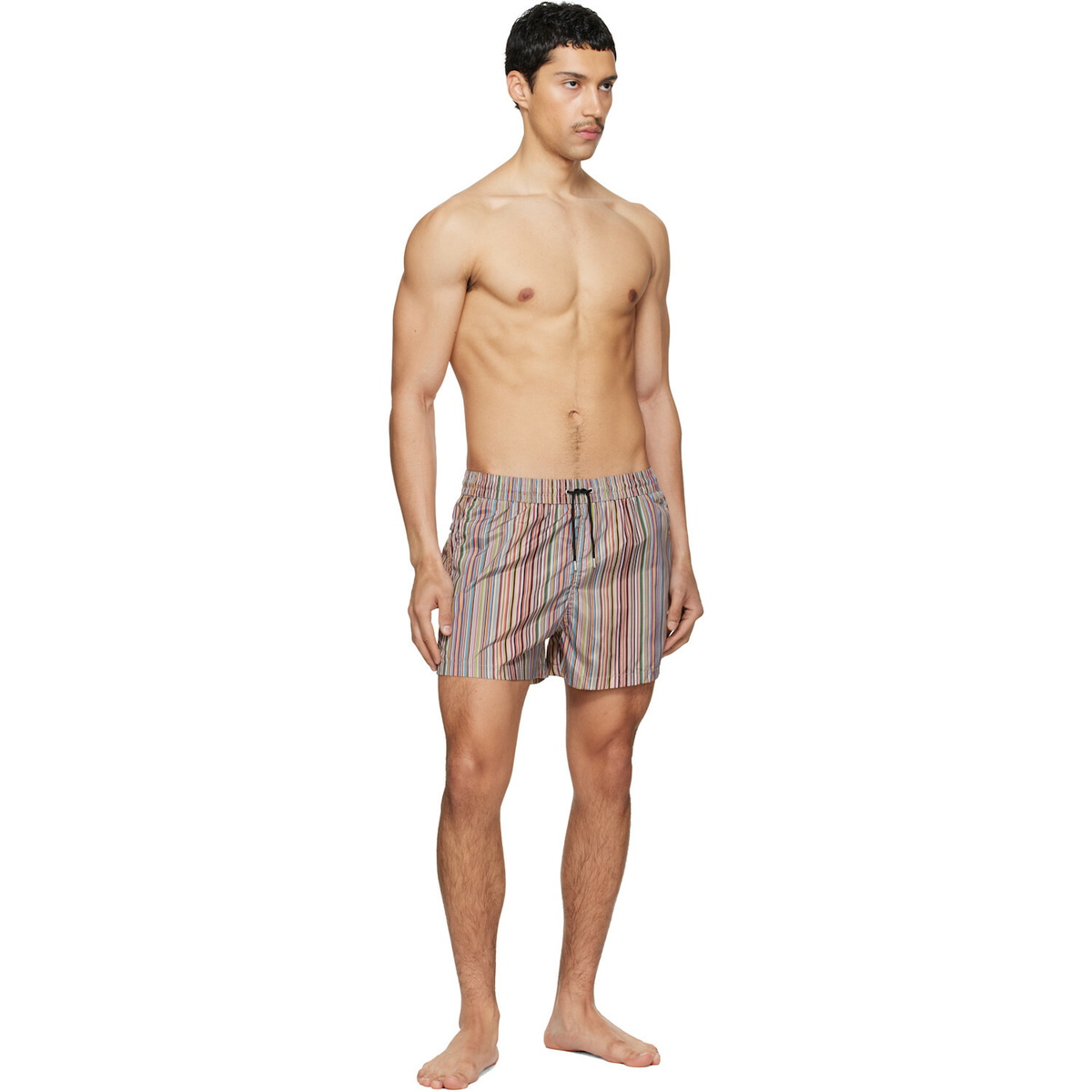 Paul Smith Multicolor 'Signature Stripe' Swim Shorts