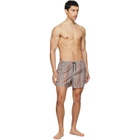 Paul Smith Multicolor 'Signature Stripe' Swim Shorts