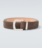 Agnona Suede belt