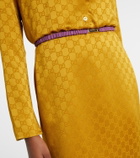 Gucci GG jacquard shirt dress