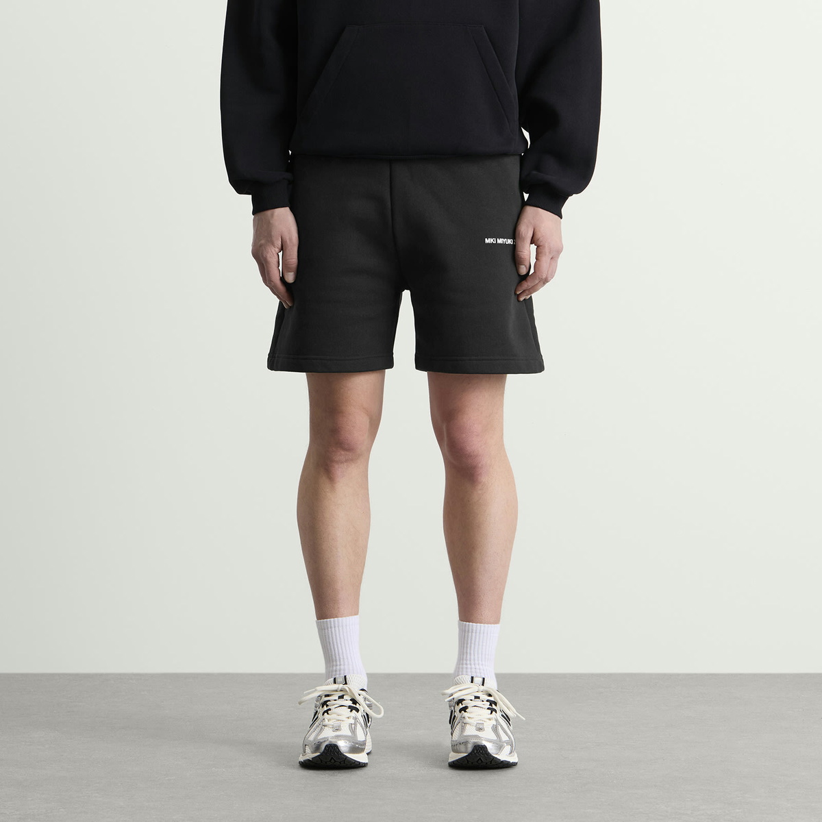 MKI Men's Uniform Sweat Shorts in Black