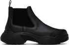 GmbH Black Low Chelsea Boots