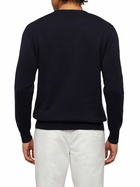 MC2 Saint Barth Sweater Heron With Courchevel Postcard Jacquard
