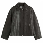 Samsøe Samsøe Women's Sanok Leather Jacket in Black