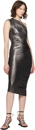 Rick Owens Lilies Silver Amira Minidress