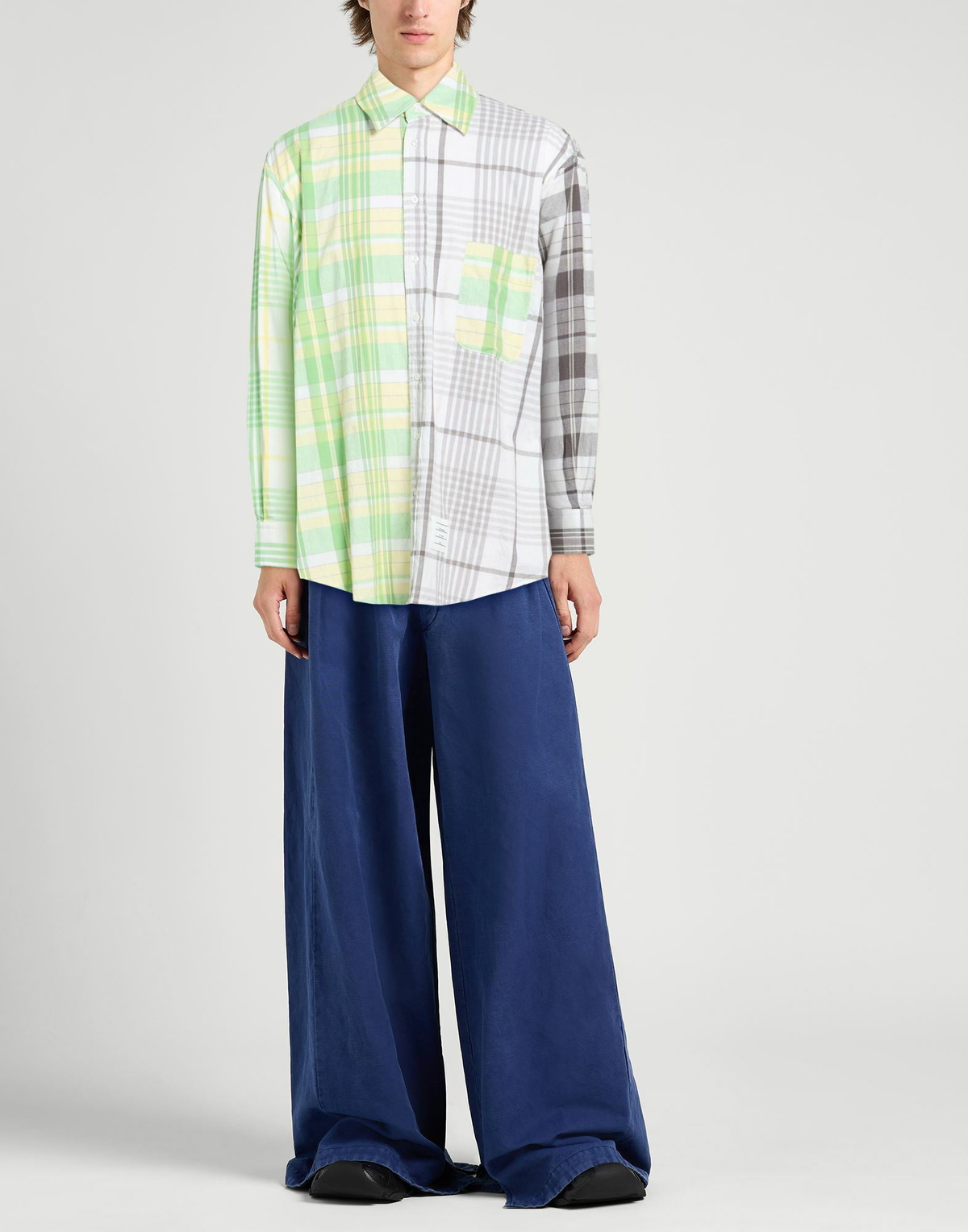 Thom Browne Mens Shirt Light in Green