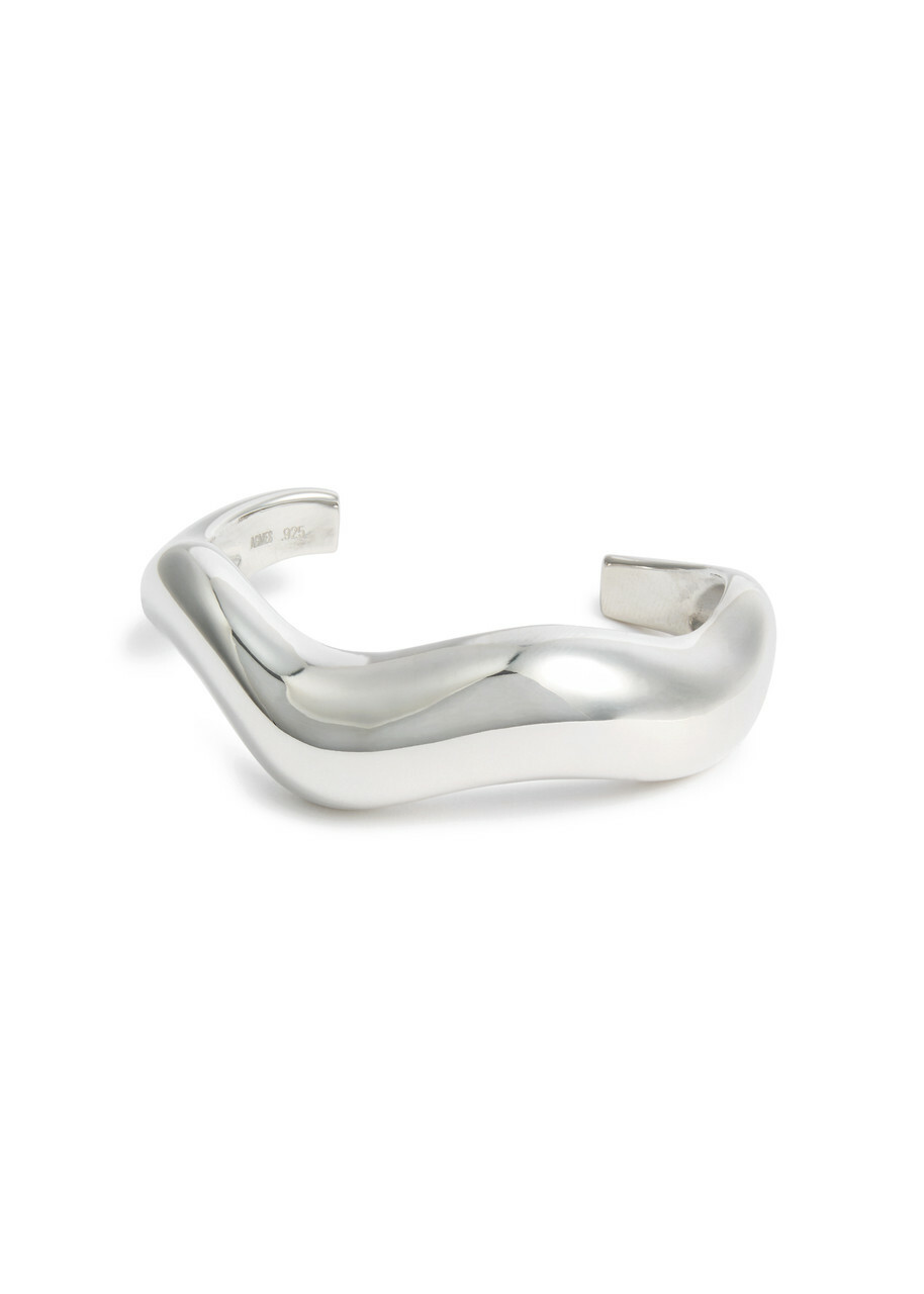 Agmes Astrid Large Sterling Silver Cuff - One Size