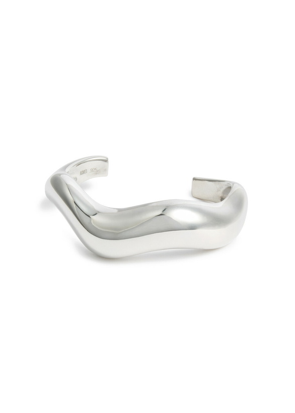 Photo: Agmes Astrid Large Sterling Silver Cuff - One Size