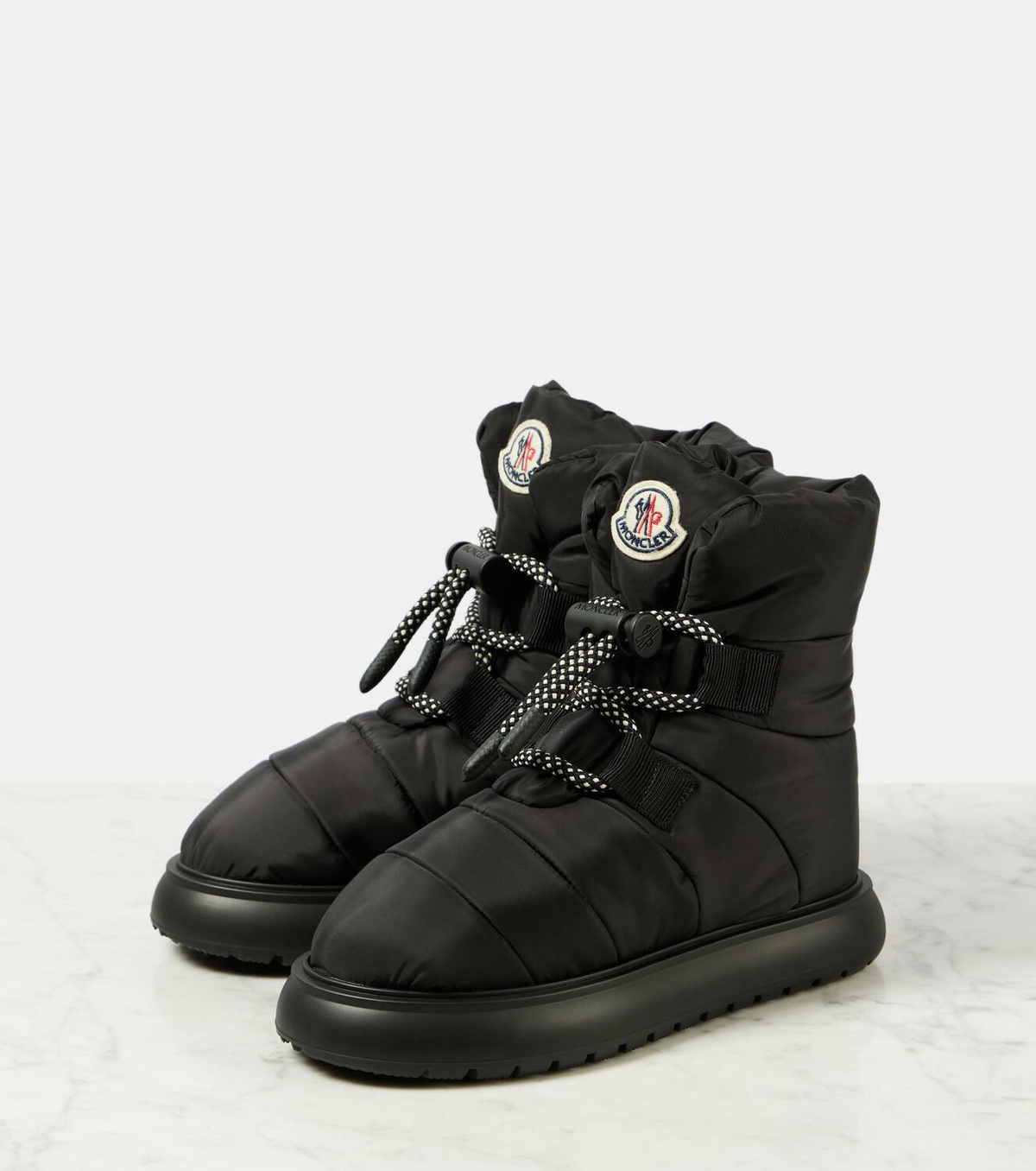 Moncler Gaia logo snow boots Moncler