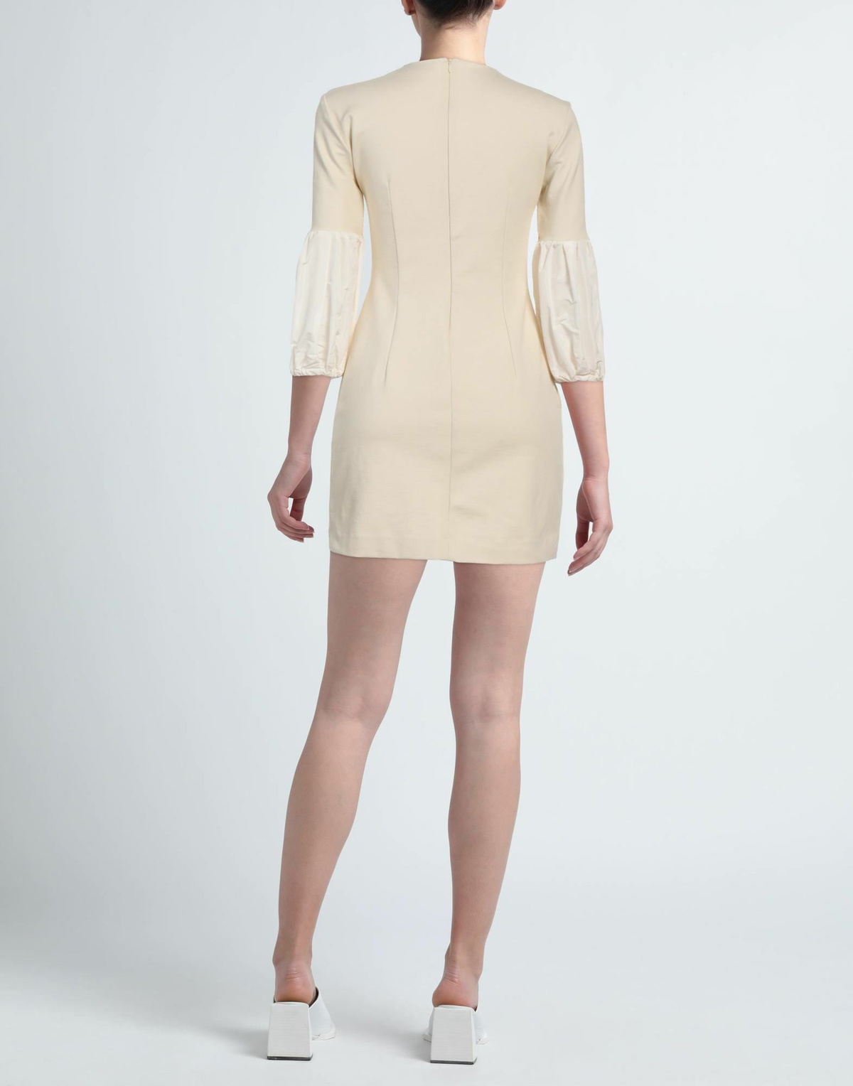 Jucca Womens Mini dress Ivory