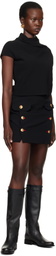 Versace Black Medusa '95 Knee High Tall Boots