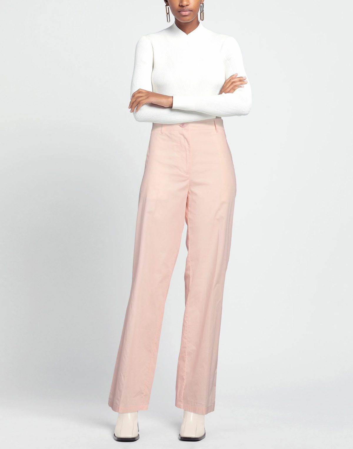 Jucca Womens Pants Light in Pink