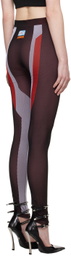 Heron Preston Brown & Red 3D Leggings