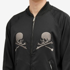 MASTERMIND WORLD Men's Souvenir Logo Bomber Jacket in Black