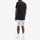 Off-White Men's Scribble Diag Sweat Short in White