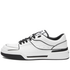 Dolce & Gabbana Men's Roma Sneakers in White/Black