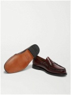 G.H. Bass & Co. - Weejuns Heritage Larson Leather Penny Loafers - Burgundy