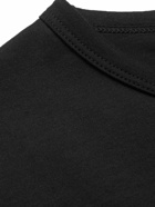 Sunspel - Slim-Fit Cotton-Jersey T-Shirt - Black