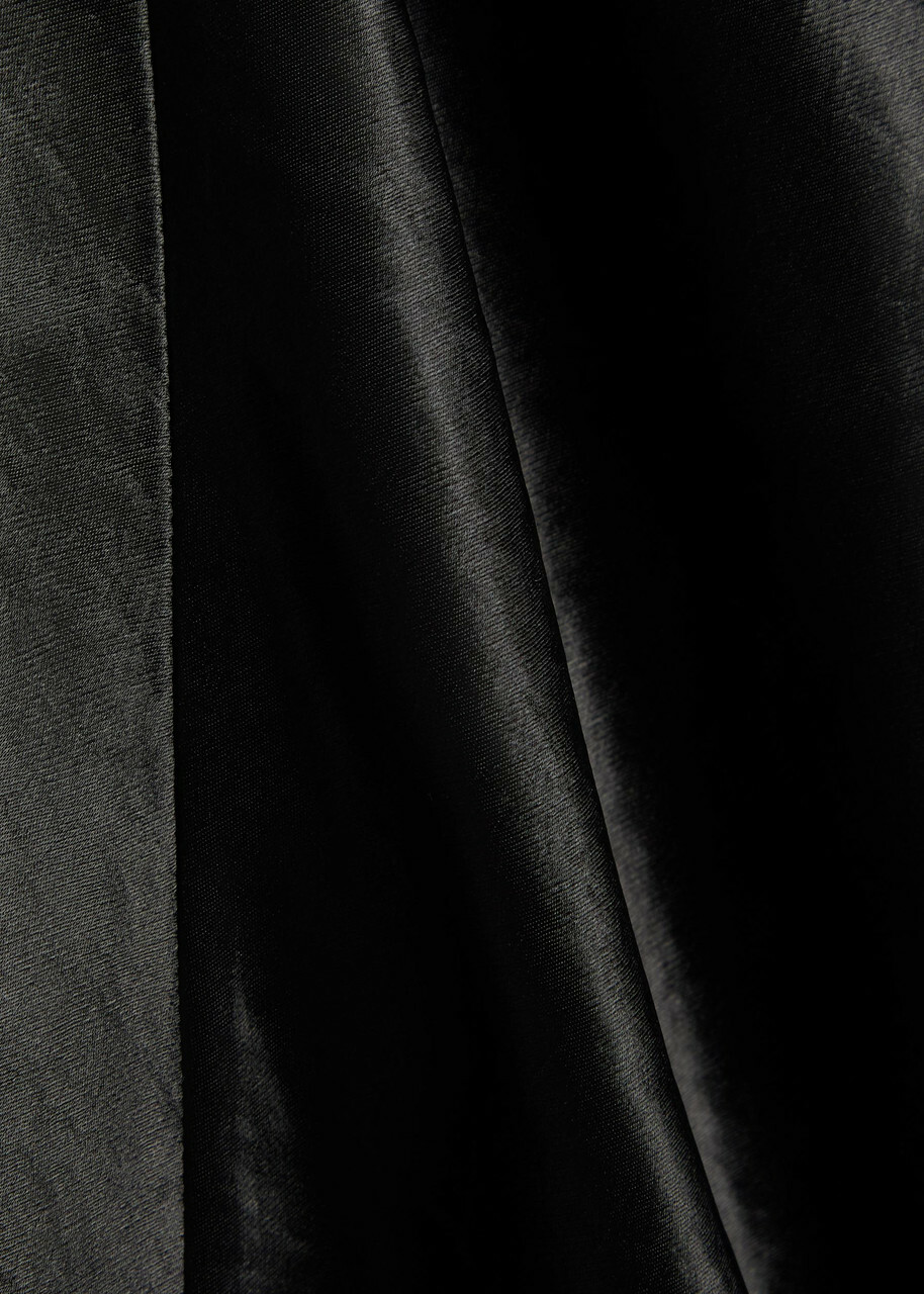 Agolde X Maria Mcmanus Satin top Black