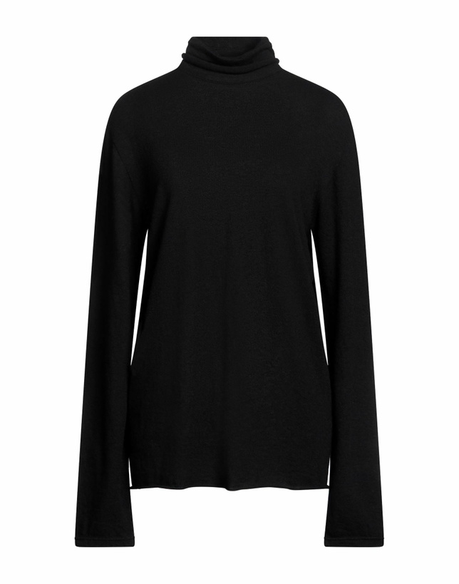 Photo: Majestic Filatures Womens Turtleneck in Black