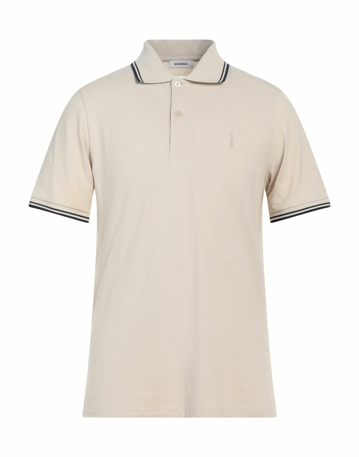 Sandro Mens Polo shirt in Beige