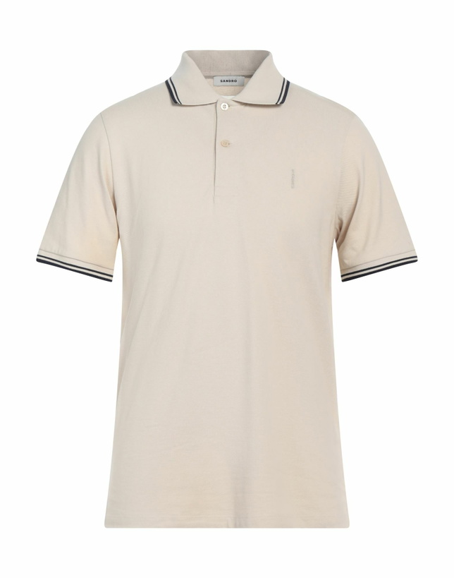 Photo: Sandro Mens Polo shirt in Beige