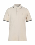 Sandro Mens Polo shirt in Beige