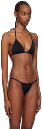 ÉTERNE Black Isla Bikini Top