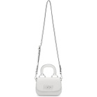 Miu Miu White Mini Top Handle Bag