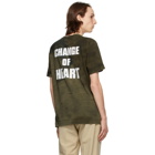 1017 ALYX 9SM Khaki Treated Change Of Heart T-Shirt